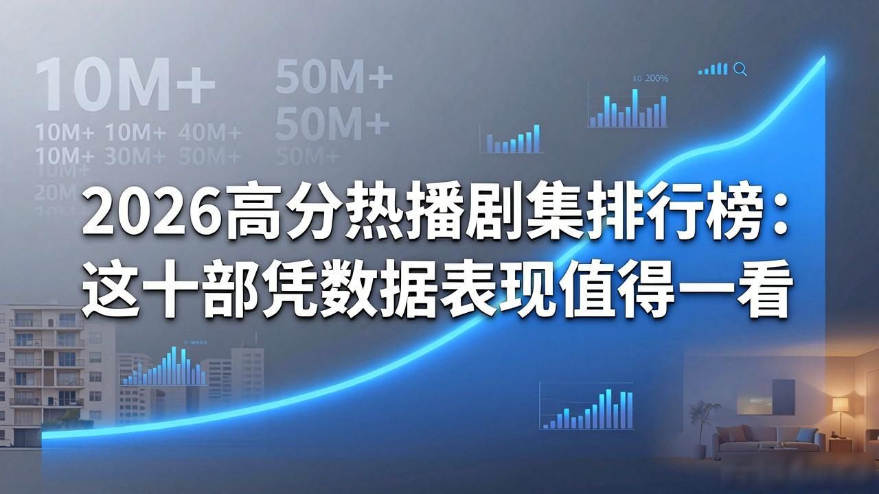 2026高分热播剧集排行榜：这十部凭数据表现值得一看